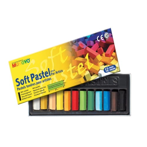CRAYON PASTEL SOFT SECO MUNGYO 12 My site