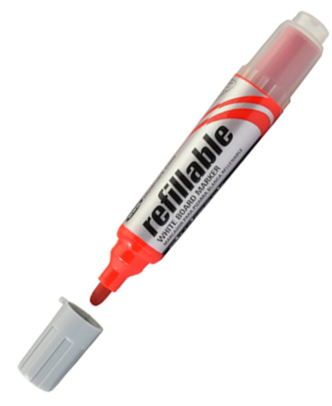 Marcador Recargable Studmark Rojo 