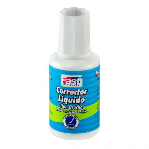 Corrector Liquido Tipo Brocha M/Fast
