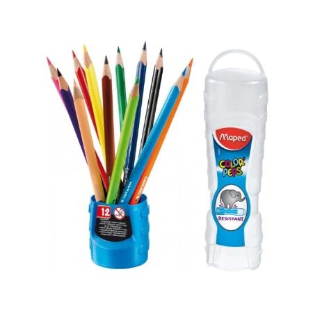 Crayones En Bote Color Peps Resistant M/Maped