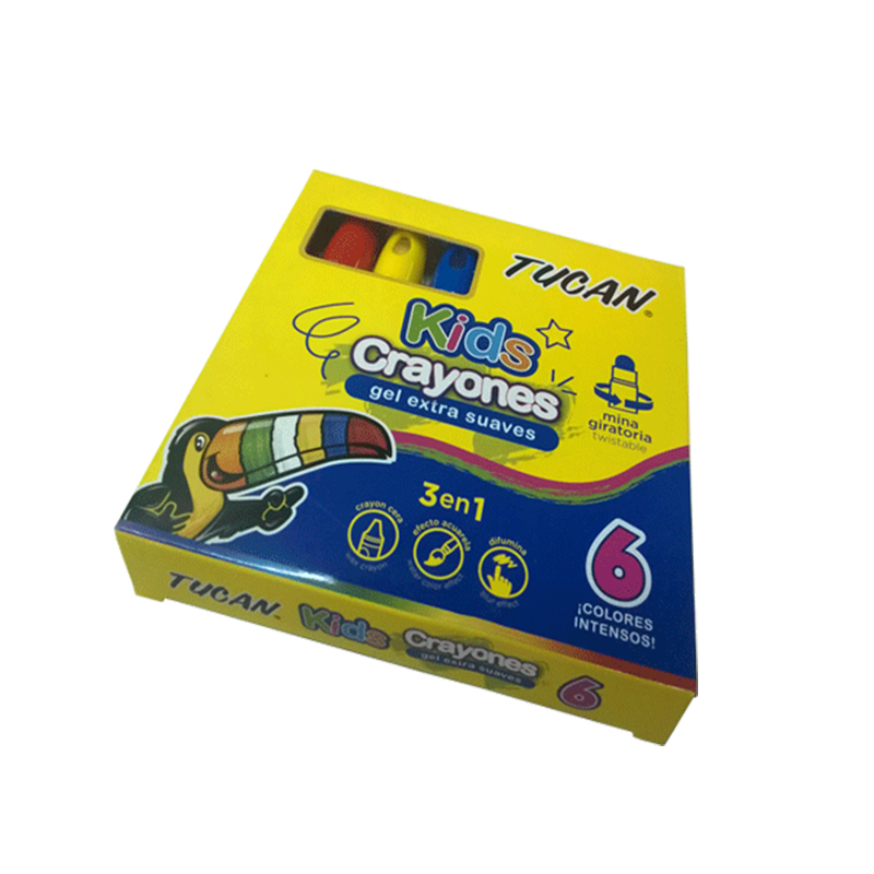 Crayones Gell Tucan 6 colores