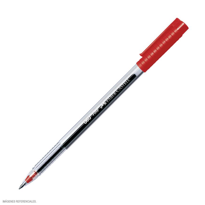 LAPICERO M/FABER CASTELL 062 FINE ROJO