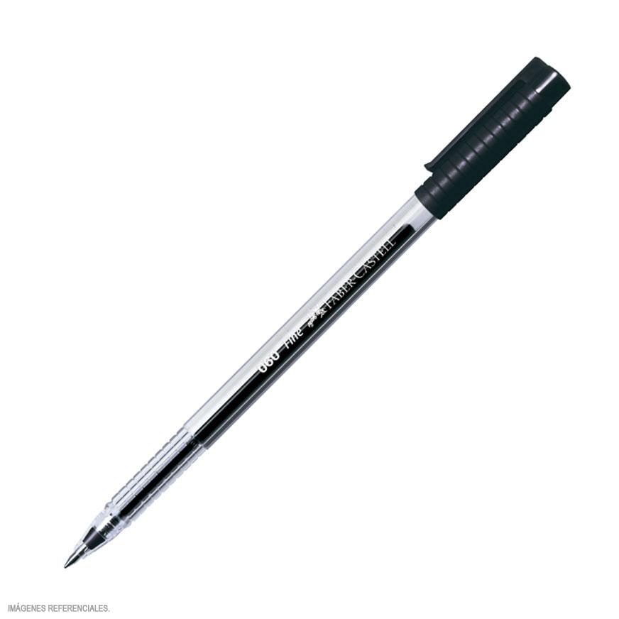 Lapicero M/Faber Castell Fine 062 Negro 