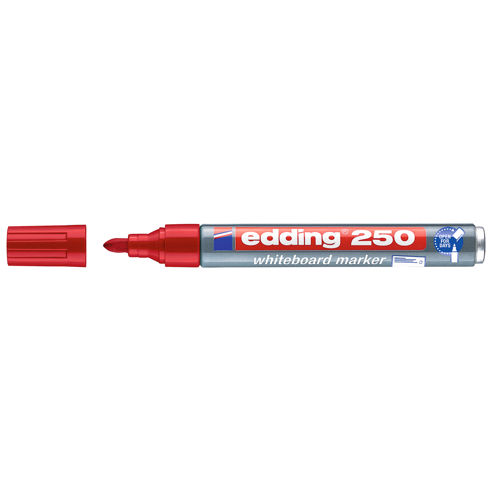 Marcador P/Pizarra Rojo Edding