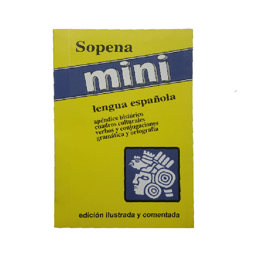 Diccionario mini Sopena 