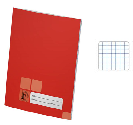 Cuaderno 100 Hojas Cuadricula 5mm