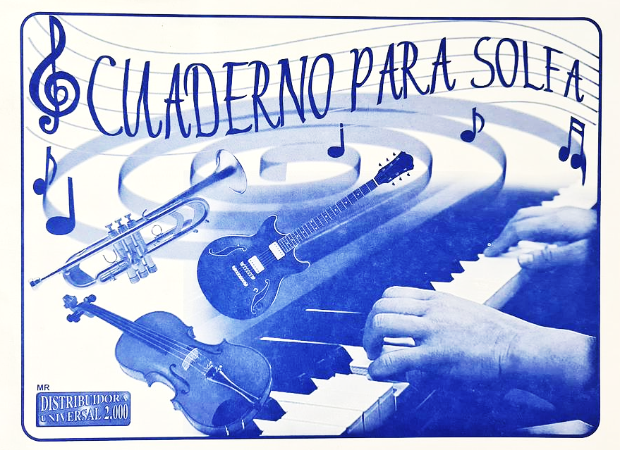 Cuaderno De Solfa Media Carta
