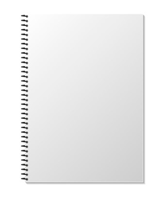 CUADERNO GRANDE ESPIRAL DE 70 HOJAS BLANCAS 