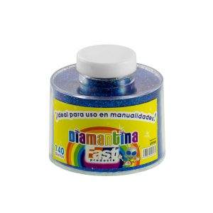 Frasco Diamantina Grande Azul 140 gr Fast
