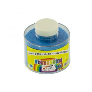 Frasco Diamantina Grande 140 gr Celeste Fast