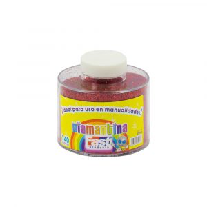 Frasco Diamantina Grande 140 gr Rojo Fast