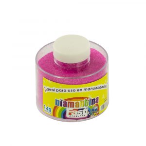 Frasco Diamantina Grande 140 gr Rosado fast