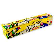Tempera Junior 6 Colores M/Tucan