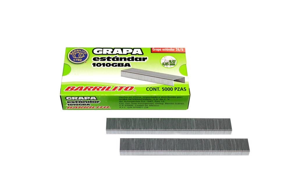 Grapas Barrilito 5000 26/6