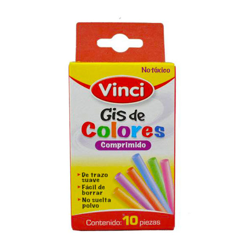 Yeso Colores Vinci 10u.