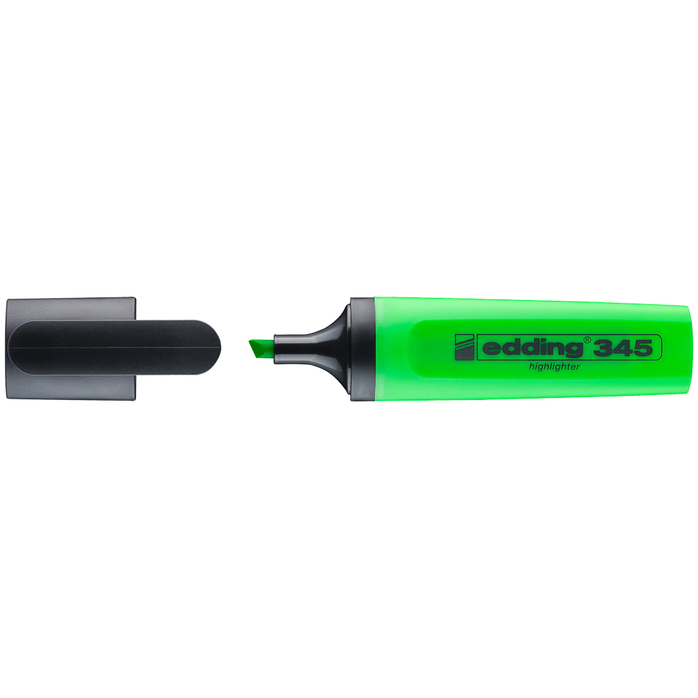 Resaltador Marca Edding Verde 
